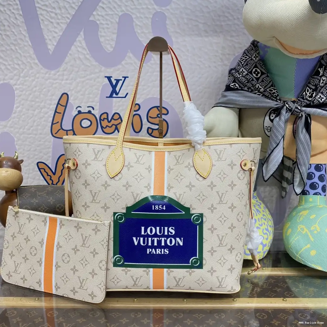 Aaa replica ru VUITTON NEVERFULL LOUIS MM 0529